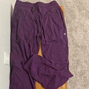 lululemon athletica Purple Straight Leg Pants